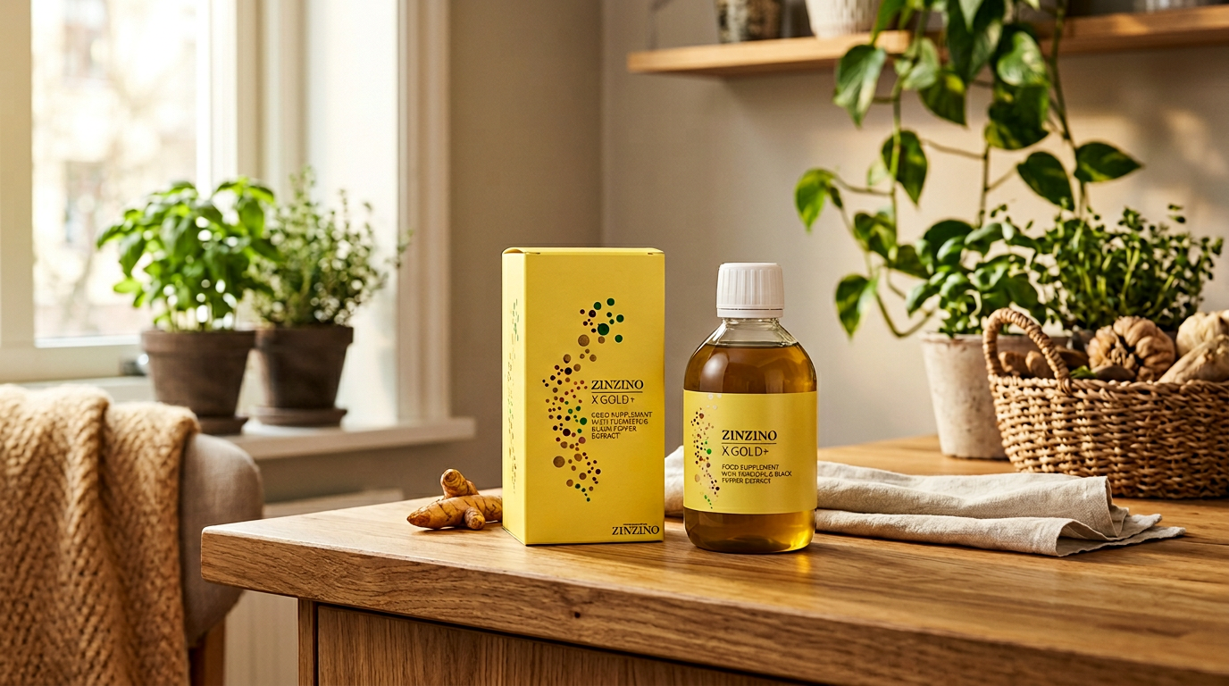 Zinzino X Gold+ – Kurkuma & schwarzer Pfeffer Nahrungsergänzung