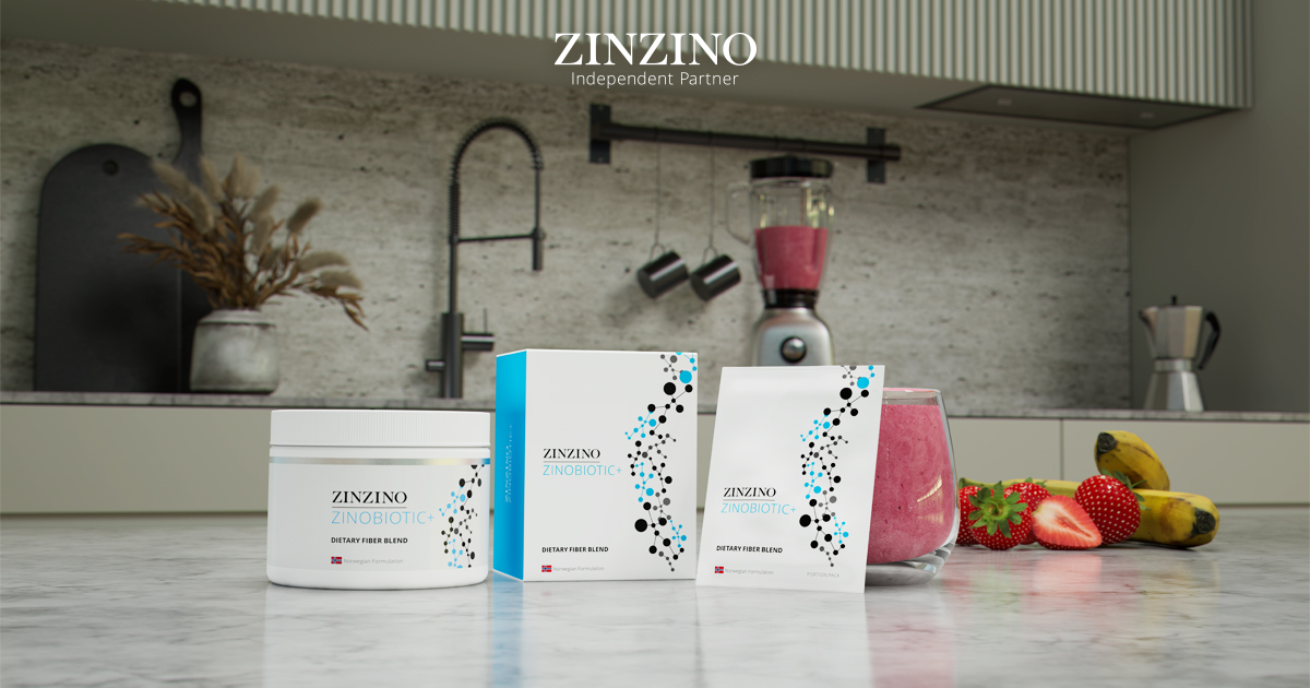 ZinoBiotic+ Produkt mit Gut Health Test